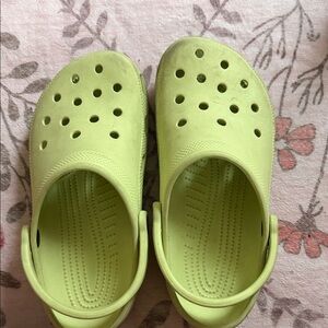 CROCS Kids Light Green Sandals